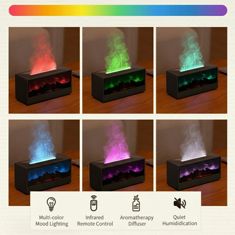 The Cozy Glow™ Tabletop Fireplace